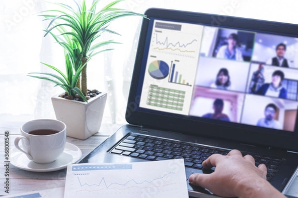 Fototapeta テレワーク