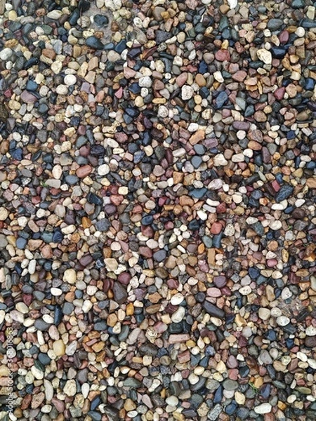 Obraz background of pebbles