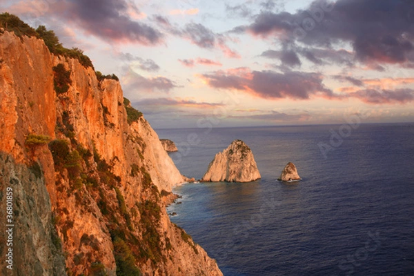 Fototapeta Greek Coast in Zakynthos
