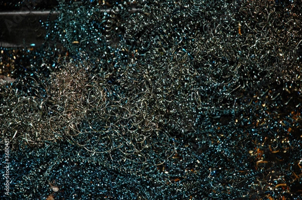 Obraz metal junk trash2