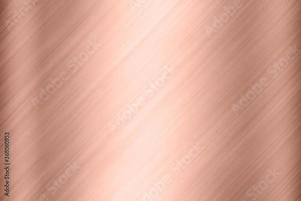Fototapeta copper brushed metal texture background