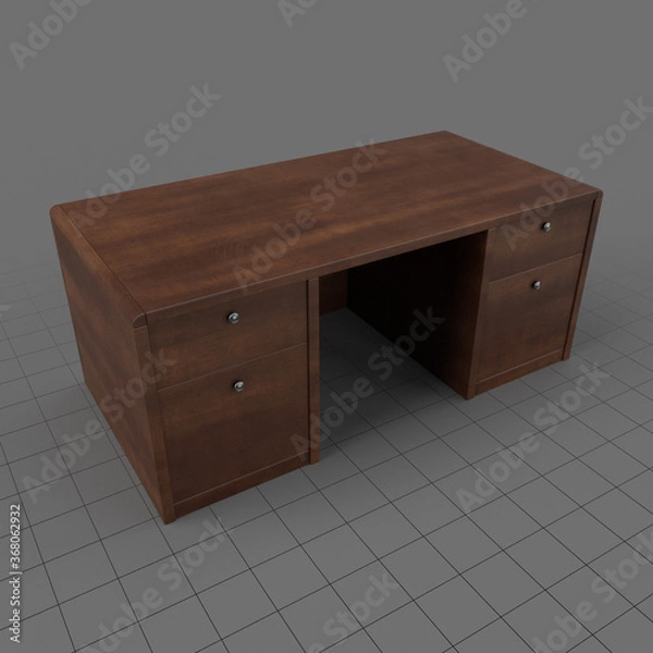 Fototapeta Office desk