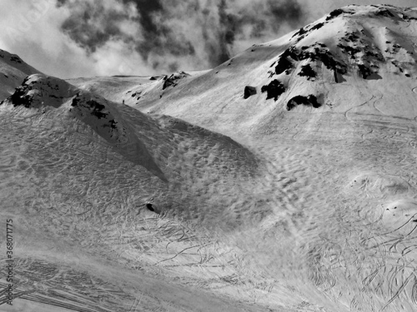 Fototapeta Snow-covered Mountain 