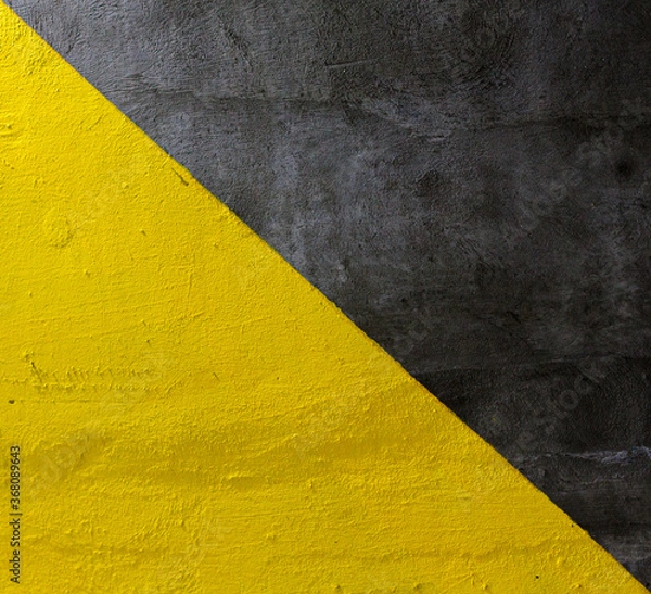 Obraz Yellow and Gray Dividing Line