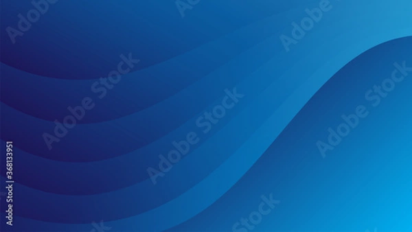 Fototapeta Blue abstract background. vector cover design. graphic design. Minimal Texture. creative backgrounds template for flyer, banner, web page, book, card, advertisement, printing, decoration.