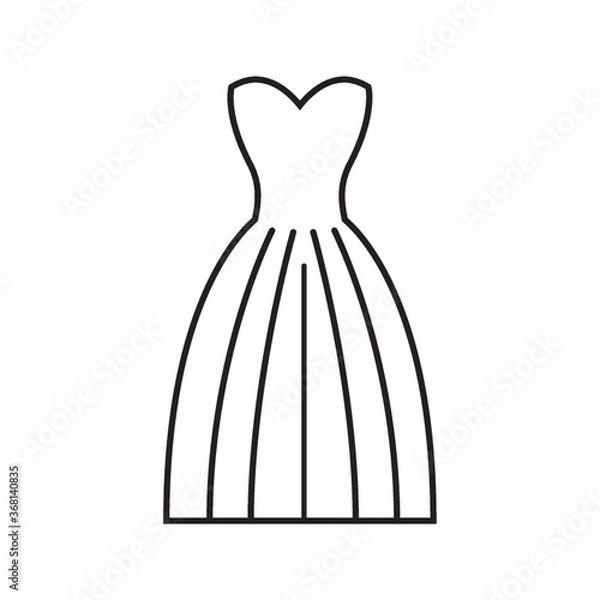 Fototapeta wedding gown