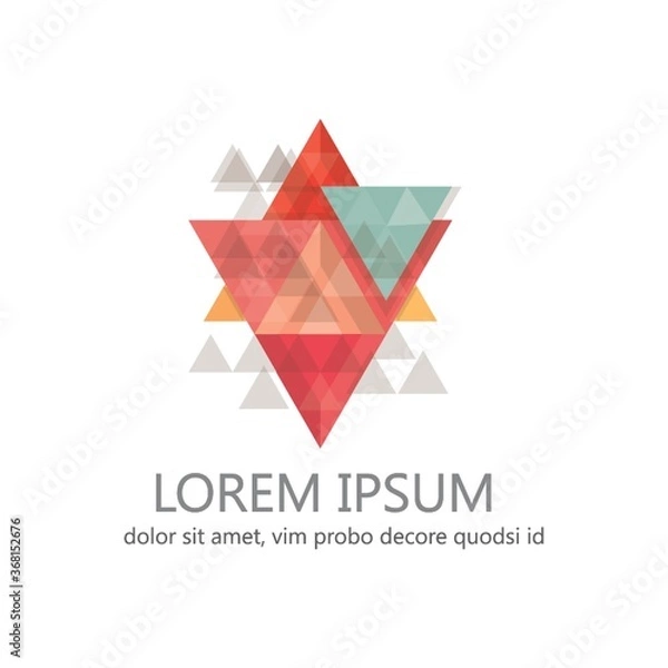 Fototapeta abstract icon