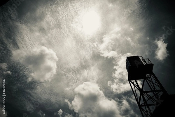 Fototapeta time lapse clouds