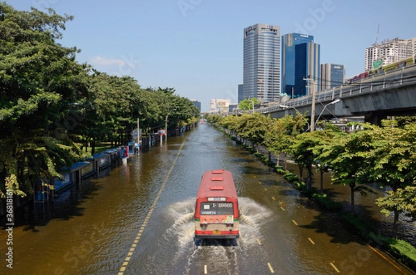 Obraz Bangkok flood