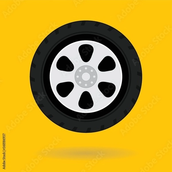Fototapeta tyre