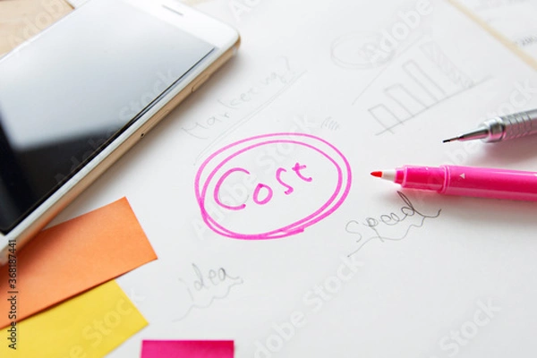 Obraz コスト 営業　利益　計算　試算