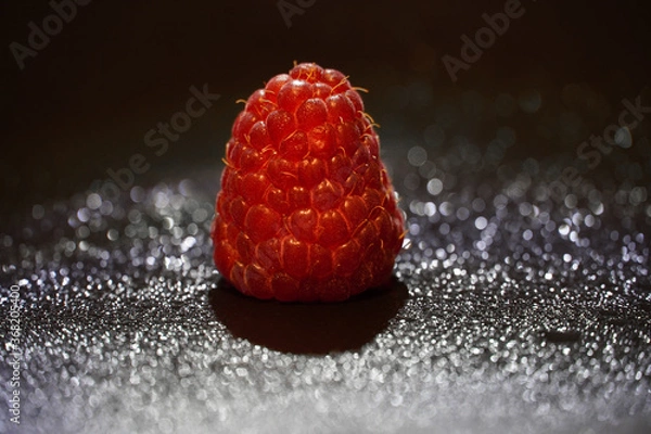 Obraz VIP raspberry with water