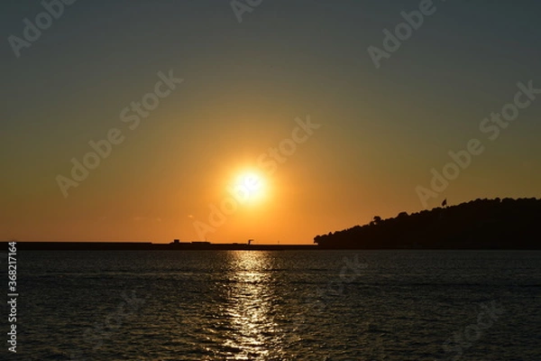 Obraz sunset over the sea