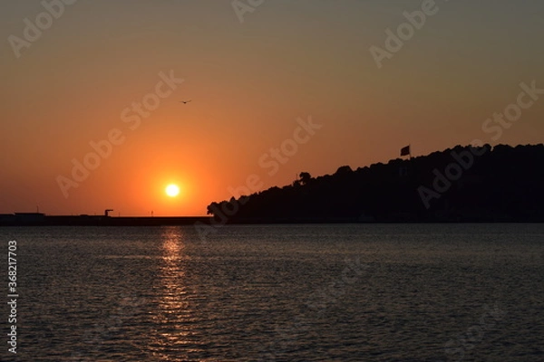 Obraz sunset over the sea