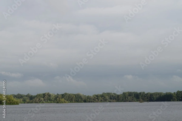 Obraz Trees, fields, grass, river collection