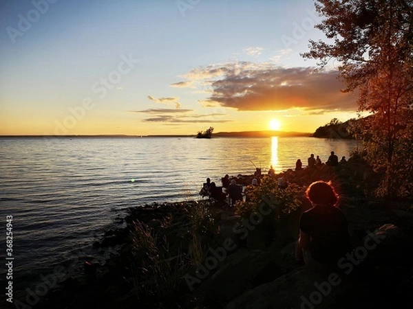 Obraz sunset on the beach