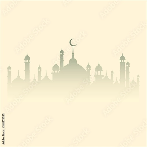 Fototapeta Jamia Masjid vector