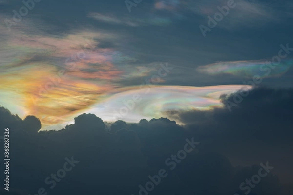 Fototapeta Cloud iridescence	
