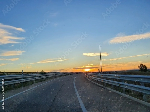 Fototapeta Atardecer