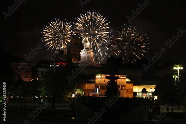 Obraz Fireworks in Moscow