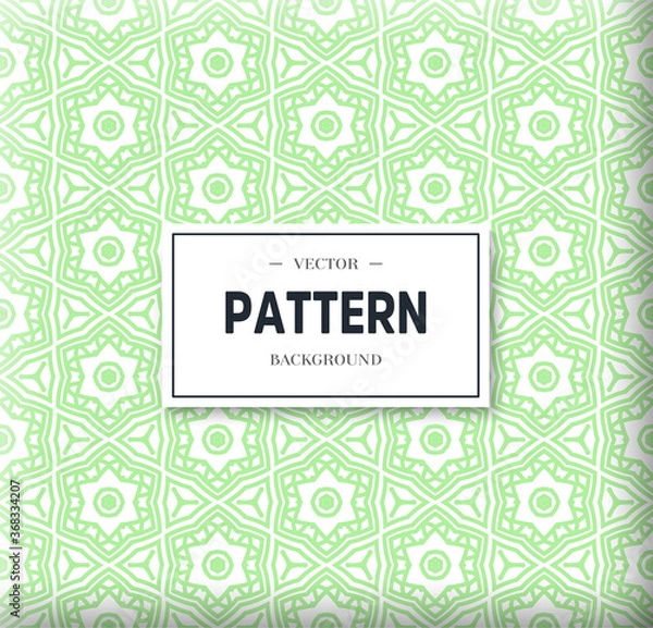 Fototapeta Geometric ornamental vector pattern. Seamless design.