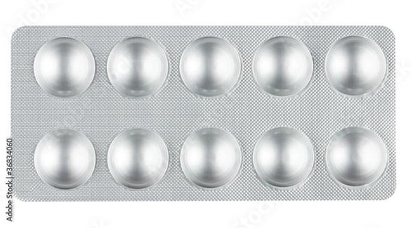 Obraz Pills in a blister pack