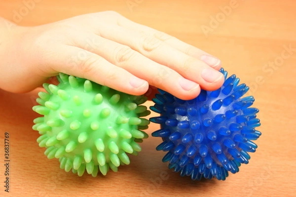 Obraz Ergotherapie mit Igelball