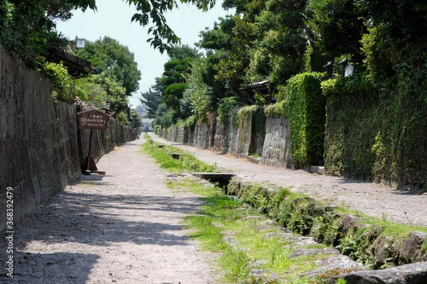 Obraz 島原城の武家屋敷
