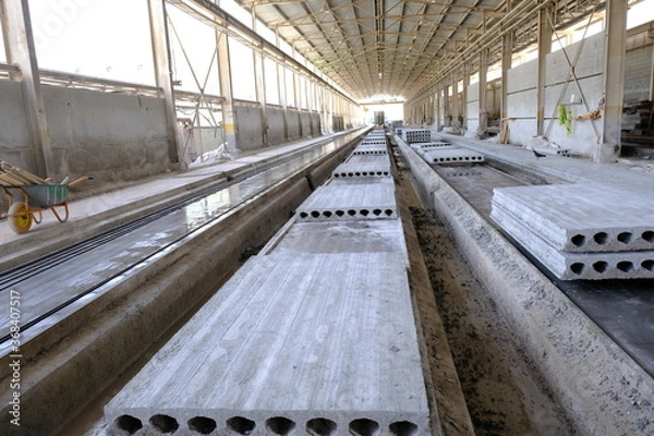 Obraz Hollow cor slabs ready to dispatch