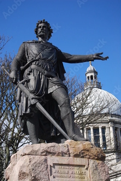 Obraz William Wallace Statue, Aberdeen, Scotland