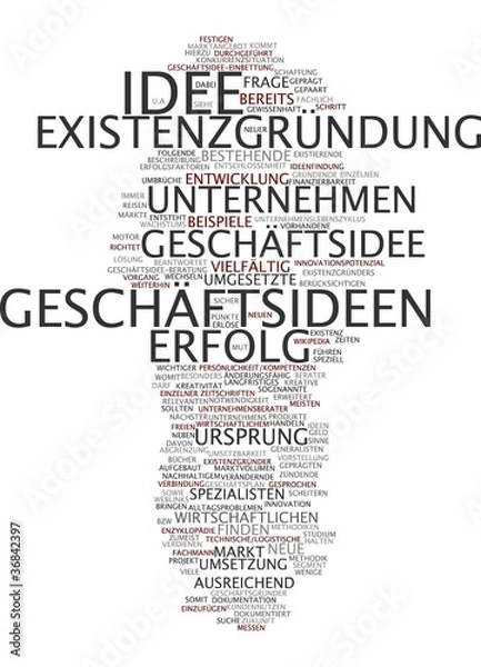 Fototapeta Geschäftsidee