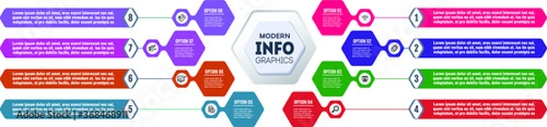 Obraz 8 tab info-graphic