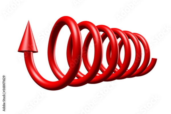 Obraz 赤いコイル