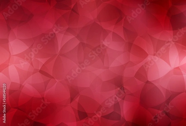 Fototapeta Light Red vector low poly background.