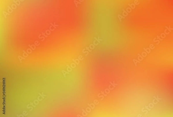 Fototapeta Light Orange vector blurred bright template.