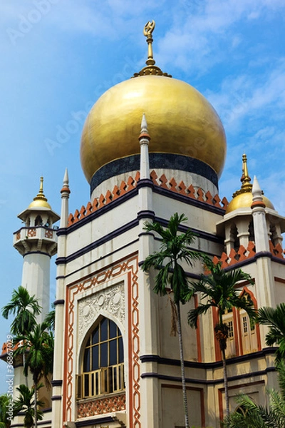 Fototapeta Sultan mosque in Singapore