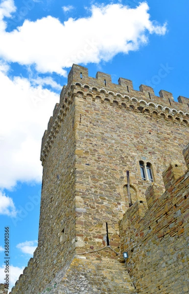 Fototapeta View of an ancient fortress
