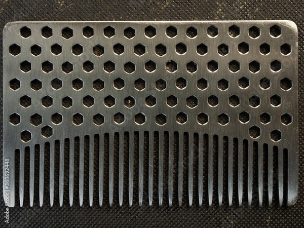 Fototapeta Metal comb
