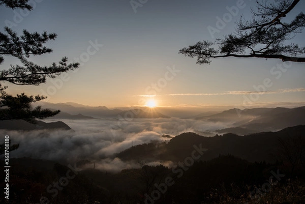 Obraz 雲海（国見ヶ丘）１