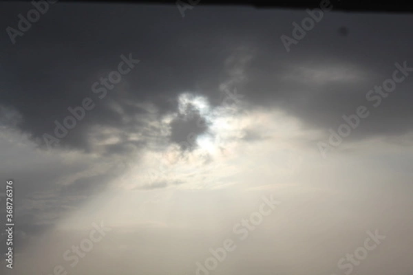 Obraz sun and clouds