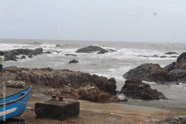 Obraz beach and rocks