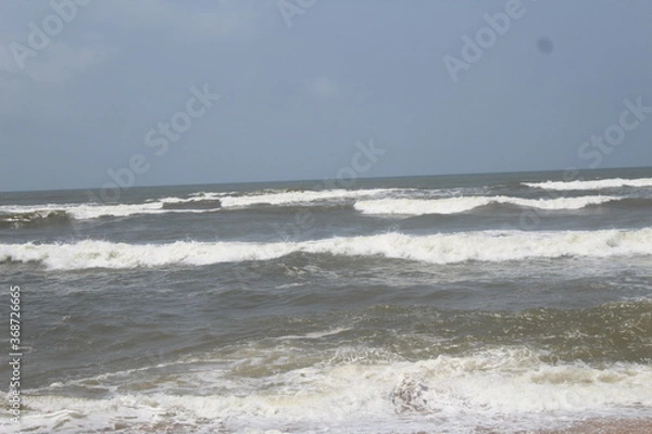 Obraz waves on the beach