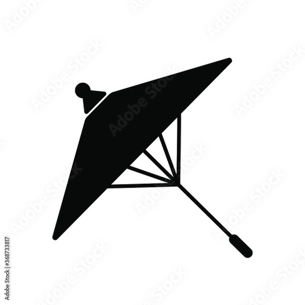 Obraz umbrella icon vector