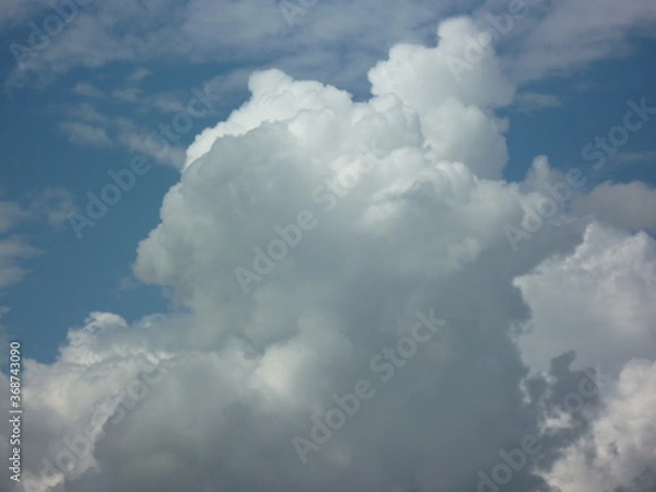 Fototapeta blue sky with clouds