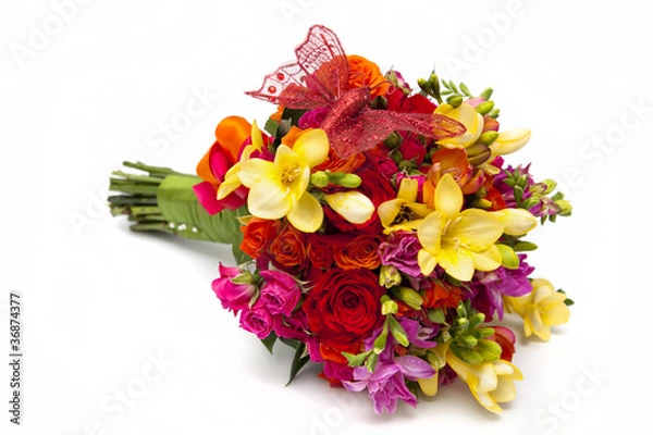 Fototapeta wedding bouqets