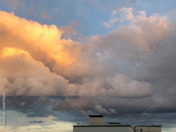 Obraz smoke from the chimney