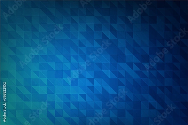 Fototapeta blue geometric pixel for background