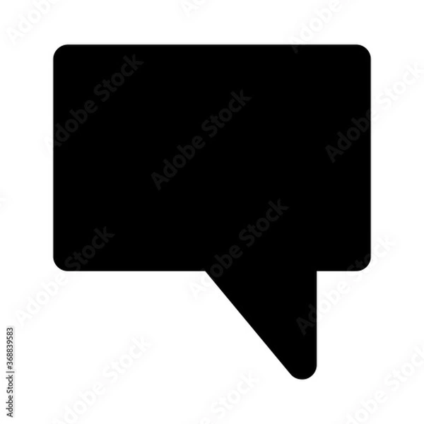 Fototapeta Chat icon