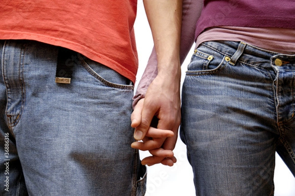 Fototapeta couple ado