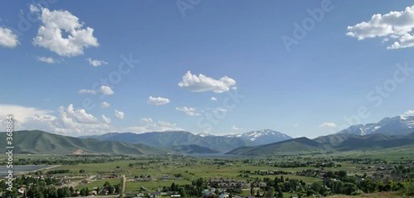 Obraz panorama of midway, utah